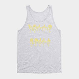 Hello World in English and ASL Alphabeth Tank Top